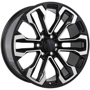 Art Replica Wheels – REPLICA 390 – Black – 22″x9″ 24mm – Summer Wheels – R3902201